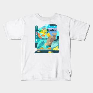 Ocean Design Kids T-Shirt